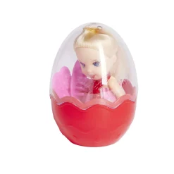 New Gifi Mini poupée dans oeuf Ø5,8xH8,7cm - 4 modèles