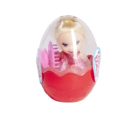 New Gifi Mini poupée dans oeuf Ø5,8xH8,7cm - 4 modèles