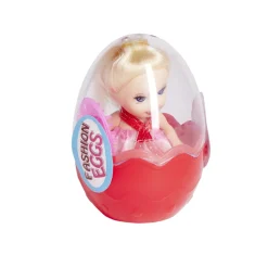 New Gifi Mini poupée dans oeuf Ø5,8xH8,7cm - 4 modèles