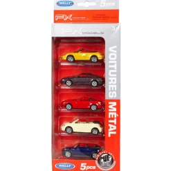 Gifi Jeux D'Imagination Et D'Imitation<Mini voiture métal x5