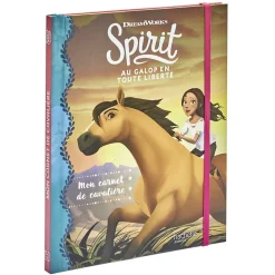 Gifi Mon carnet de cavalière Spirit Dreamworks 80 pages