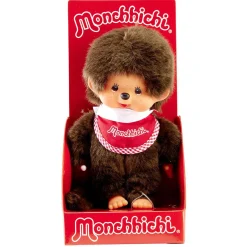 Gifi Jeux D'Imagination Et D'Imitation<Monchhichi garçon bavoir rouge