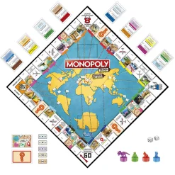 Gifi Jeux De Société Et Éducatifs<Monopoly Voyage Autour du monde