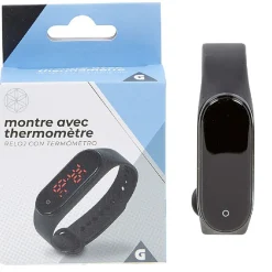 Discount Gifi Montre avec thermomètre