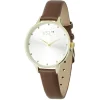 Best Gifi Montre bracelet simili camel à cadran rond