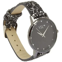 Discount Gifi Montre brillante avec strass