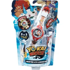 New Gifi Montre digitale Yo Kai Watch lumineuse LCD