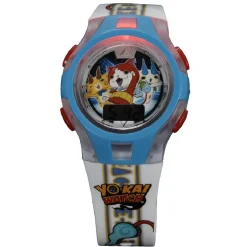 New Gifi Montre digitale Yo Kai Watch lumineuse LCD