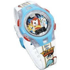 New Gifi Montre digitale Yo Kai Watch lumineuse LCD