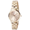 Gifi Montre femme bracelet maille inox rose gold
