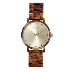 Hot Gifi Montre femme bracelet pp design léopard