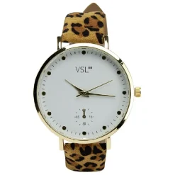 New Gifi Montre motif léopard