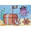Gifi Jeux Créatifs<Mosaïque géante à sticker thème pirate x4 - 40x60cm