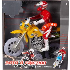 Gifi Jeux D'Imagination Et D'Imitation<Moto cross à friction son et lumière