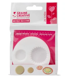 Gifi Moule silicone 2 minis fonds de tarte