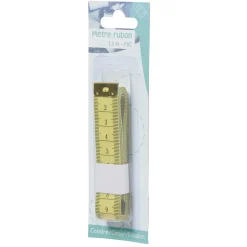 Gifi Mètre ruban pvc jaune 1,5 m