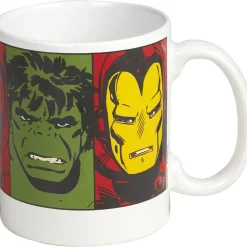 Gifi Mug céramique Visage Comics rétro