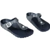 Outlet Gifi Mule tong Femme eva noir pailleté T36/41
