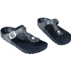 Outlet Gifi Mule tong Femme eva noir pailleté T36/41