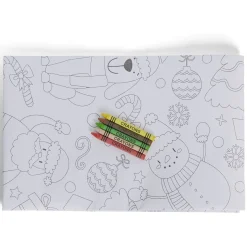 Gifi Nappe Noël à colorier