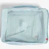 Discount Gifi Organisateur de valise bleu x6