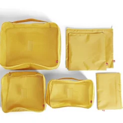 Online Gifi Organisateur de valise jaune x6