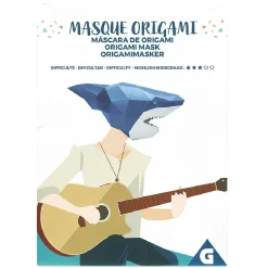 Gifi Origami masque requin en papier DIY