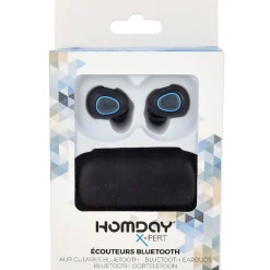 Pack écouteur bluetooth sans fil Homday X-Pert base charge*Gifi Best