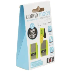 Gifi Pack réfléchissant 2 brassards + 1 clip à led URBAN MOOV