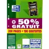 300 PAGES DOUBLES PERFOREES OXFORD*Gifi Online