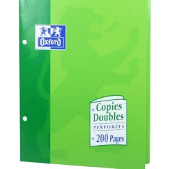 200 PAGES DOUBLES PERFOREES OXFORD*Gifi Discount