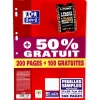Gifi 300 PAGES SIMPLES PERFOREES OXFORD