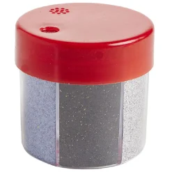 Gifi Paillette dans boîte carrousel 6 couleurs Ø6xH6,5cm