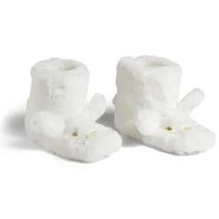 Clearance Gifi Paire de chaussons bottes enfant lapin blanc 30/32