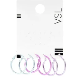 Clearance Gifi Paire de mini créoles x3
