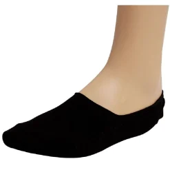 Outlet Gifi Paire de socquettes fibre de bambou et coton noir ou blanc x3
