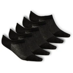 Clearance Gifi Paires de chaussettes invisible x5 femme noir