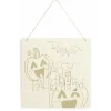 Gifi Pancarte mdf Happy Halloween à décorer