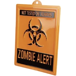 Pancarte zombie danger*Gifi Outlet