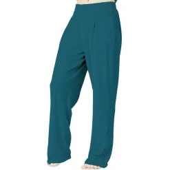 Discount Gifi Pantalon velours uni bleu Taille M