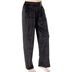 Discount Gifi Pantalon velours uni noir Taille S