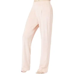 Online Gifi Pantalon velours uni rose Taille L