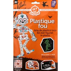 Gifi Pantin squelette phosphorescent Halloween à confectionner