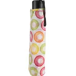 Online Gifi Parapluie blanc design ronds colorés