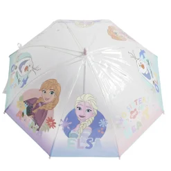 Discount Gifi Parapluie bulle Frozen bleu polyester et métal