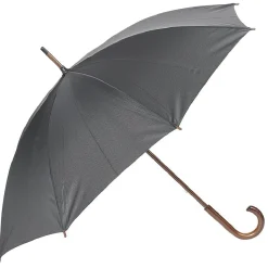 New Gifi Parapluie canne gris foncé