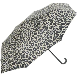 New Gifi Parapluie canne imprimé léopard