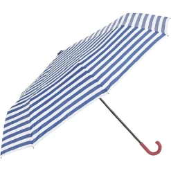 Hot Gifi Parapluie canne à rayures bleues et blanches