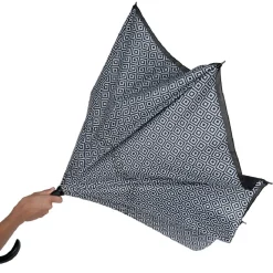 Online Gifi Parapluie inversé à motifs blancs et noirs