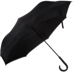 Outlet Gifi Parapluie inversé noir